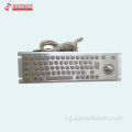 Антивандална метална клавиатура за информационен павилион
